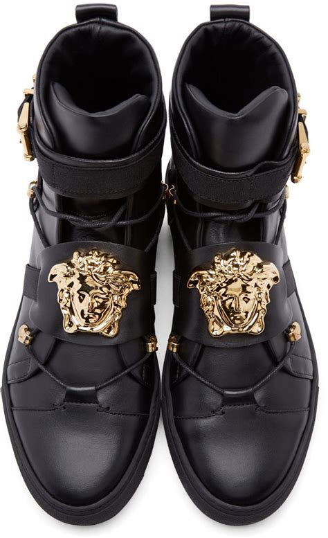 versace couture women's sneakers|high top Versace sneakers men.